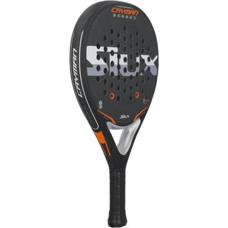 Siux Pala de Padel Cayman Negra Potencia y Control Equilibrados Goma EVA Media/Dura Carbono 3K Siux Pala de Padel Cayman Negra Potencia y Control Equilibrados Goma EVA Media/Dura Carbono 3K